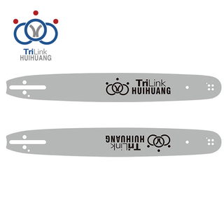 Powerful design hard nose laminated guide bar for chainsaws