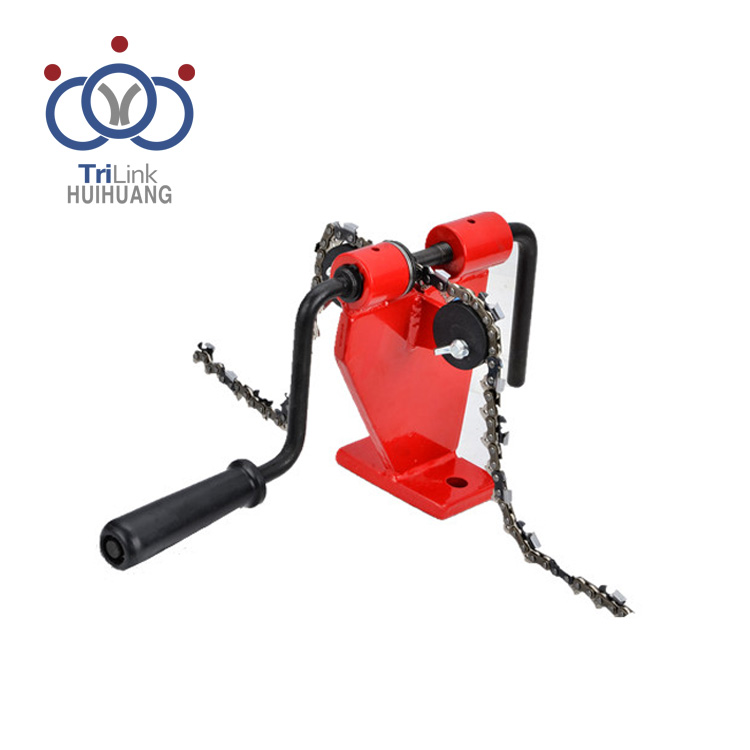 Bench-model Saw Chain Breaker And Rivet Spinner for Joining Chain Loops